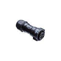 Amphenol LTW CD-12BFFA-QL8LN0 Standard Circular Connector X-Lok, Middle Size, Plastic, 5A, 12 pins, Female Connector, Female Contact, Straight, Push Lock, Crimp, Field Installable without Pin, F10.0 - F12.0mm, IP68