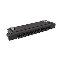 Amphenol FCI SFV20R-1STE1HLF Board Mount 0.50mm Flex Connector, SFV-R Series, 20 Position, Bottom Side Contact, Side Entry Surface Mount ZIF Connector, Halogen Free, Lead Free