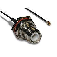 Amphenol RF 336206-12-0150 RF Cable Assemblies TNC Jack-AMC RA Plug 113mm Cable, 150mm