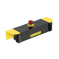 Công tắc điều khiển thanh chạy với STBVR81; Nút dừng khẩn cấp 2 tiếp điểm NC; IP20; Đầu vào STBVR81: 20-30 V ac/dc; Đầu ra STB: Điện cơ bổ sung có trễ; Không có đầu nối; khách hàng đấu dây cứng Banner Engineering STBVR81-RB1E02