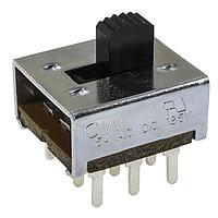 CW Industries GF-161-0005 スライドスイッチ STANDARD 3PDT スライドスイッチ ON-ON