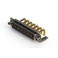 EDAC 630-24W7650-2ND Mixed Contact D-Sub Connectors Right-angle Power Combo D-Sub Connector