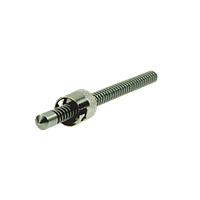 Senseca 7012/J-1-2L-6-W-15-180-VK17-EGL-2000-400°C 온도 센서 (2 wires, 400°C, tip diameter: 6mm)