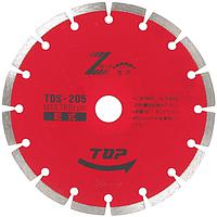 TOP Kogyo TDS-205 Diamond wheel segment type (205mm, 3mm)