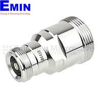 Fairview Microwave  SM4468 7/16 DIN Female to 4.1/9.5 Mini DIN Female  Adapter (6 Ghz, : IP67 UnMated)