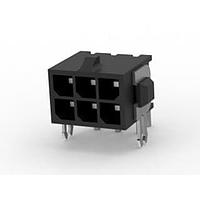 Đầu nối 6 chân MICRO MNL ASSY R/A THRU AMP Connectors - TE Connectivity 3-794677-6