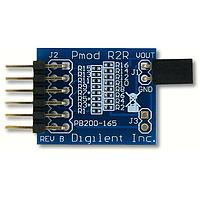 DAC PmodR2R - Bộ chuyển đổi số sang tương tự dạng thang điện trở Digilent 410-165