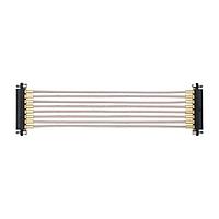 Bộ lắp ráp cáp dây riêng lẻ COAX 50 Đực/Đực CA 08 300MM RG178 Harwin M80-FC305F1-08-0300F1