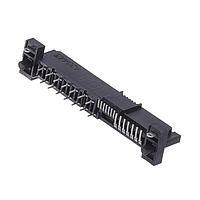 Amphenol FCI 10142502-002C-TRLF SAS 24G SASconnector   Receptacle Hybrid 127mm & 08 mm pitch throuh hole 29 contacts