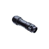 Amphenol LTW BD-04BMFA-QL8AP0 Standard Circular Connector X-Lok, Standard Size, Plastic, 5A, 04 pins, Male Connector, Female Contact, Straight, Push Lock, Crimp, Field Installable, F5.0 - F10.0mm, IP68