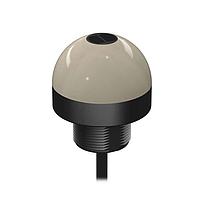 Banner Engineering K50APFF50BXDQP EZ-LIGHT K50 D-Series EZ-LIGHT: 1-Color Fixed-Field Sensor; Voltage: 12-30 V dc; Housing: Polycarbonate; IP67 IP69K; Range: 50 mm; Input: PNP (NO); Color: Blue; 150 mm (6 in) 4-pin M12 PVC Pigtail QD