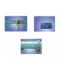 Dynaflox DMTFB ウォールマウントクランプオントランジットタイム超音波流量メーター