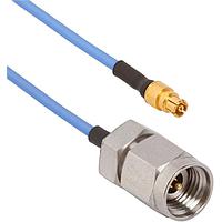 Bộ cáp RF SMPM F đến 2.92mm M C/A Cáp .047 Dài tổng thể 12" Amphenol SV Microwave 7032-6758