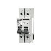 Aptomat hai cực UL489 Miniature Circuit Breaker. 240VAC, 125VDC, 13 Amps, đường cong D với đầu cốt. Đánh giá khả năng ngắt 10kA. Carlo Gavazzi GMB632PD13