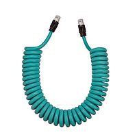 Dây cáp Ethernet xoắn 7ft Cat 5e đầu cắm RJ45 đến đầu cắm RJ45 Stewart Connector BM-CBRR007F5