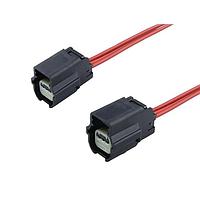 Molex 226201-1034 OTS Cable Assembly MX64 Female-to-MX64 Female OTS Cable ASSY 1R 600mm Len Tin Plating 3 CKTS BLK