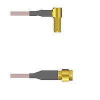 Amphenol Custom Cable Q-2S03F000H011i RF Cable Assemblies SMA-RJB/SMA-SP G142 11I