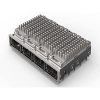 AMP Connectors - TE Connectivity 2170615-3 I/O Connectors 1X4 QSFP KIT ASSY BHND BZL,PCI