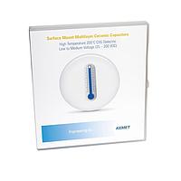 KEMET CER ENG KIT 24 High Temperature C0G Dielectric, Low to Medium Voltage SMT Ceramic Capacitor 24 pcs High Temp 200C C0G