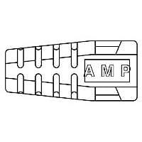 Nắp chụp 16 chân SDL loại RND đóng gói số lượng lớn AMP Connectors - TE Connectivity 520854-1