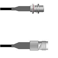 Amphenol Custom Cable Q-1X04J0008006i RF Cable Assemblies N-SJB/TNC-SJ RG58 6I