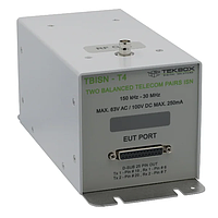Máy ổn định trở kháng 2 cặp cân bằng Tekbox TBISN-T4 (150 kHz – 30 MHz; 150 Ω ± 20 Ω)