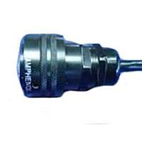 Phích cắm tròn có đầu nối kim loại màu đen Amphenol Socapex RJF6MB