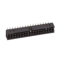 Amphenol Commercial Products G8233411YBPEU Shrouded Box Header 2.0mm Pitch STR DIP,2x17Pin,G/F,NY4T,TAIL=2.5mm,W/ONE POST,TRAY