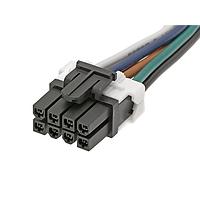 Molex 45135-0803 Discrete Wire Cable Assemblies MiniFit TPA2 8CKT DR 300MM OTS CBLE ASSY