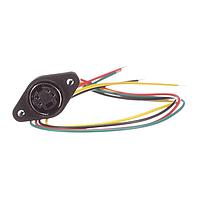 Đầu nối HT MINI-DIN RT<F/S SD 4P CP S/T GP có BS Kycon KMDPLX-4S-200