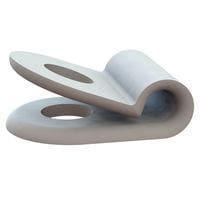 Kẹp CÁP CLMP .125" ĐEN Eagle Plastic Devices 561-B0125-B