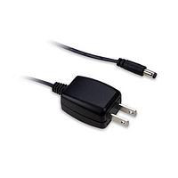 Phích cắm cố định 6W 48V 0.125A phích cắm AC 2 chân chuẩn Mỹ phích cắm DC 2.1x5.5 MEAN WELL SGAS06U48-P1J