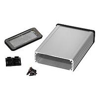 Khiên chống EMI/RFI bằng nhôm có gờ 4.73x3.3x1.12" trong suốt Hammond Manufacturing 1457J1202E