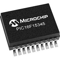 Microchip Technology PIC16LF15345T-E/SS MCU's 14KB, 1KB RAM, 18x I/O, 4xPWMs, Comp, DAC, ADC, CWG, 2xEUSART, SPI/I2C