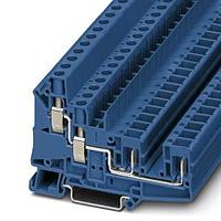 PHOENIX CONTACT 3060571 DIN 레일 터미널 블록 UT 6-QUATTRO/2P BU