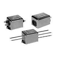 AMP Connectors - TE Connectivity 6EP3 Power Line Filters 6A WIRE-WIRE LEAD FLANGE MOUNT