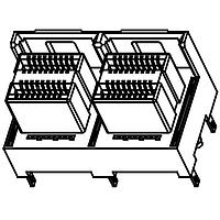 Mini SAS Mini SAS HD Nội Bộ Vert SMT F, 72 Chân EDAC 901-072-629-002