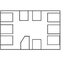 IC Công Tắc Tương Tự LV Đôi SPDT 0.4 Ohm Công Tắc Tương Tự-16KV ES Fairchild FSA2268TUMX