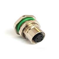 Bulgin PXMBNI12RPF12APCPG9 Sensor Cables / Actuator Cables M12 Series Rear Panel Mount Conn