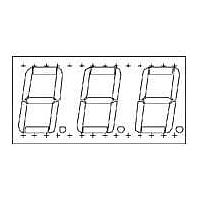 Màn hình hiển thị số 3 chữ số 0.56" Đỏ/Cam Lumex LDT-C514RI