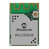 Mô-đun Liên kết Wi-Fi 28 chân, bộ điều khiển Wi-Fi, 802.11 b/g/n, anten U.FL Microchip Technology WILCS02UE-I/100