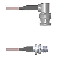 Amphenol Custom Cable Q-0D04E0005010i RF Cable Assemblies BNC-RP/TNC-SJB G316 10I