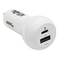 Bộ sạc pin 30W USB-C/USB-A sạc trên ô tô Tripp Lite U280-C02-30W-K