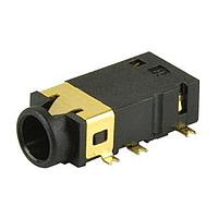 Same Sky (formerly CUI Devices) SJ2-35954D-SMT-TR Phone Connectors 3.5mm Audio Jack SMT 4cond Tip/Ring swtc