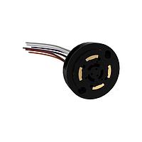 Ổ cắm FLATool-lessRot Rcpt 4 Tín hiệu,14AWG,105C Amphenol Commercial Products FLA-R4141-30-05