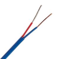 OMEGA EXPP-TI-24S-SLE-150M T Type Thermocouple Duplex Extension Wire (150 m, IEC, T, 0.082 x 0.134 in, 24 AWG, 7 x 32 Stranded)