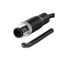 Cáp Cảm Biến / Cáp Bộ Chuyển Động M12 Đực Đúc, Thẳng, Có Lớp Chống Nhiễu, Mã A 5 Chân, Vỏ Cáp PVC 1.0M, Vít M12X1.0 Same Sky (formerly CUI Devices) CDM1232-05A-02MST-1M-67