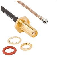 Bộ cáp RF AMC SMA STR Jack RG-178 50 Ohm 300 mm Amphenol RF 095-902-568-300