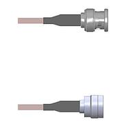 Amphenol Custom Cable Q-0M056000H072i RF Cable Assemblies BNC-SP/TNC-SP G142 72I