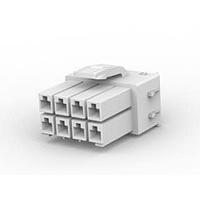 AMP Connectors - TE Connectivity 1971598-1 照明コネクタ POWER DBL LOCK PLUG HSG 8P(GWT